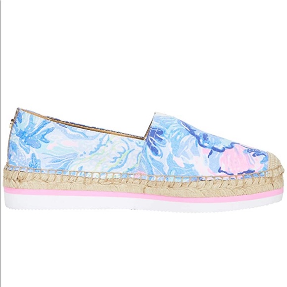 NWT Lilly Pulitzer Marlo espadrille flats - Picture 5 of 14